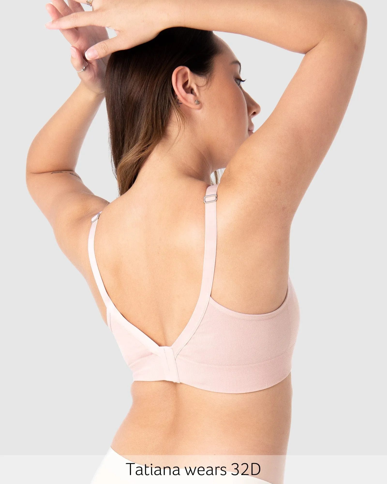 Caress Bamboo Nursing Bra - Lotus