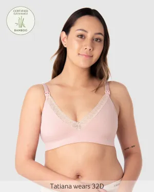 Caress Bamboo Nursing Bra - Lotus