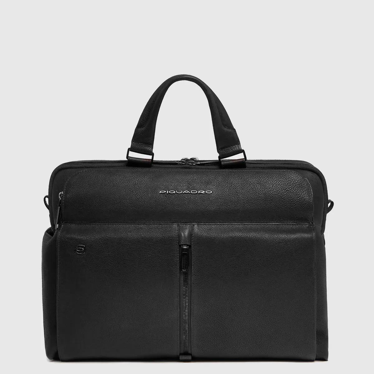 Cartella da Lavoro Piquadro Hedley a 2 Scomparti Porta PC 15,6'' Nero