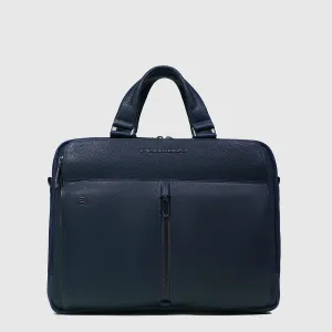 Cartella da Lavoro Piquadro Hedley Porta PC 14'' Blu