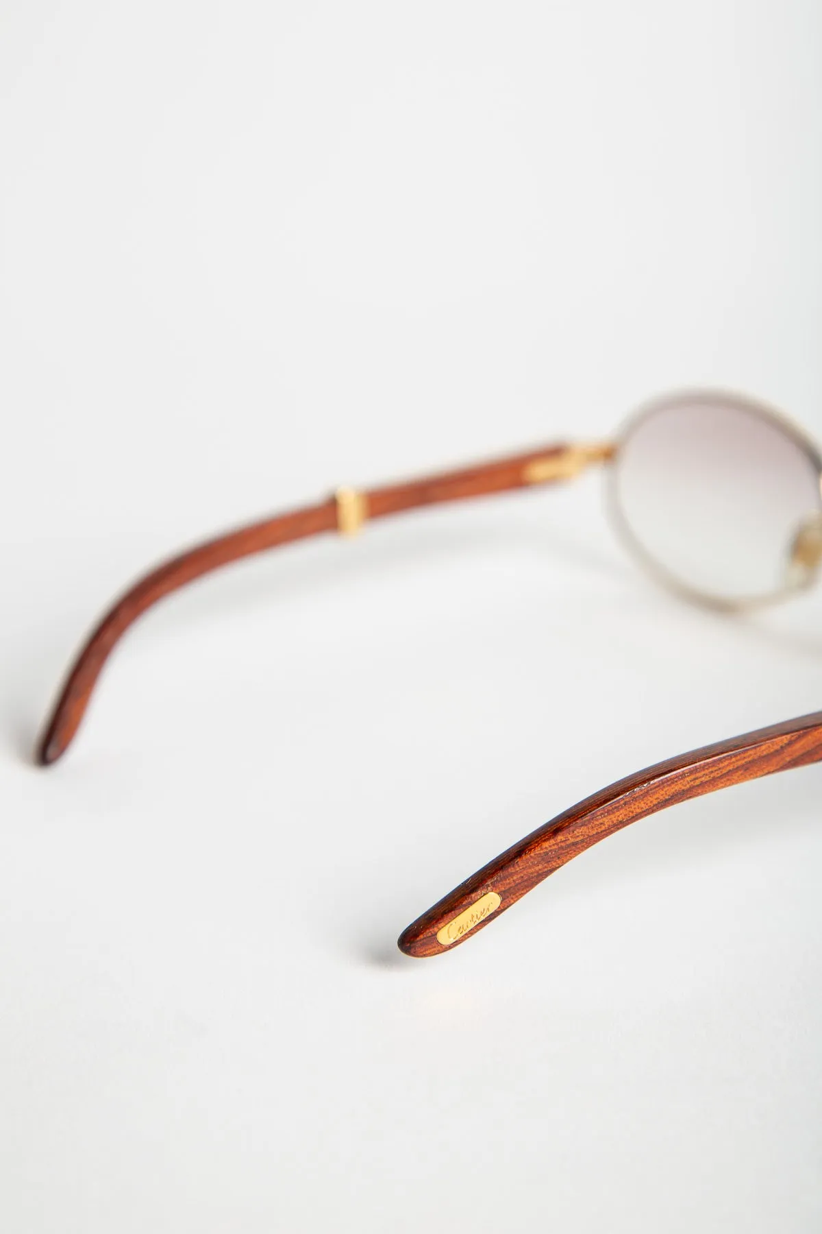 CARTIER | YELLOW GOLD SULLY 53/22 SUNGLASSES