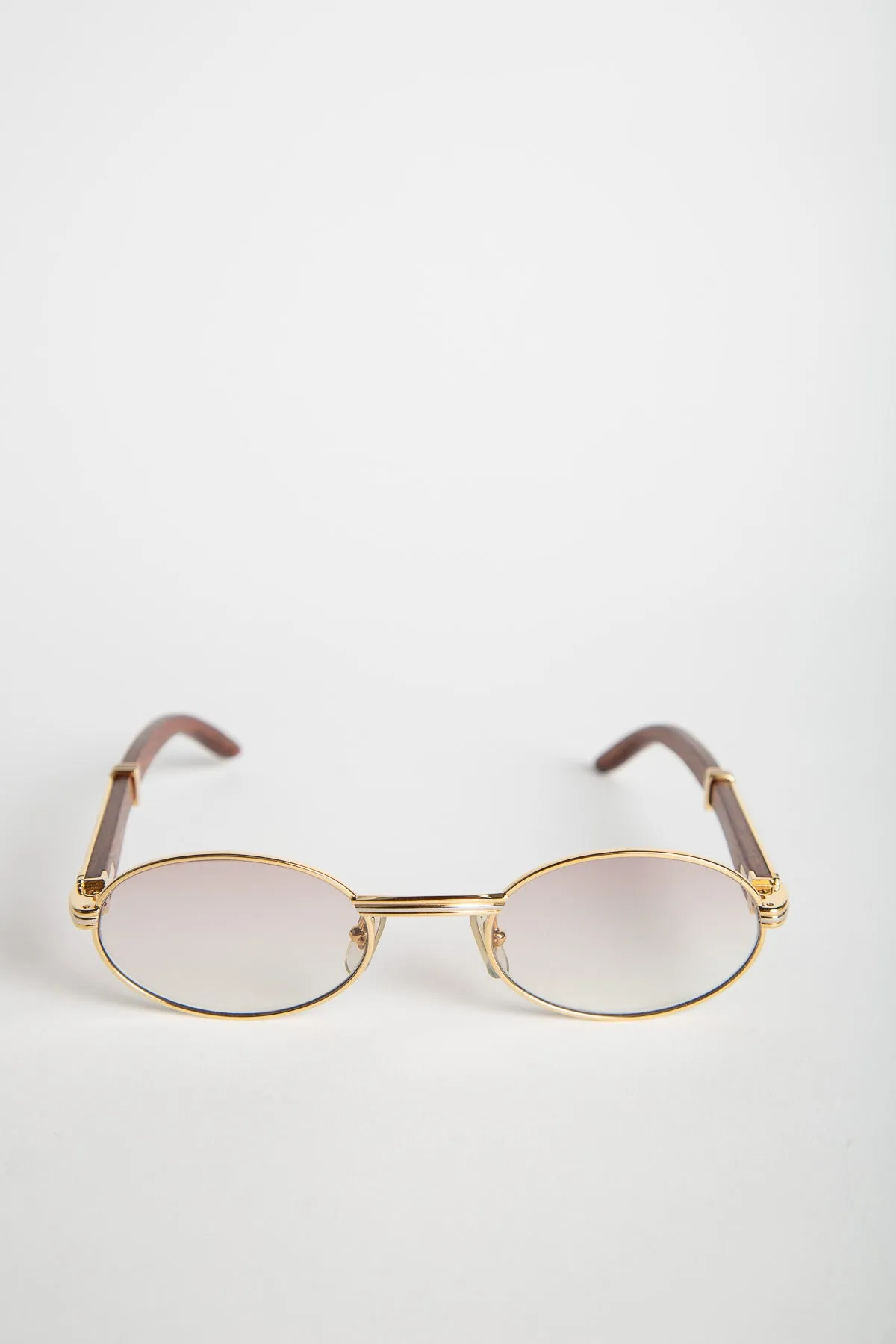 CARTIER | YELLOW GOLD SULLY 53/22 SUNGLASSES