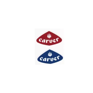 Carver Tear Logo Sticker - Mini
