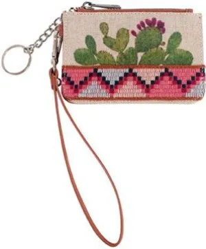 Catchfly Prickly Pear Cactus Mini Card Wallet