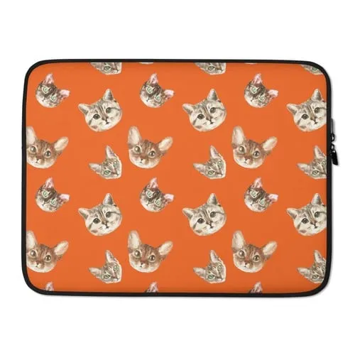 Cats Everywhere Laptop Sleeve
