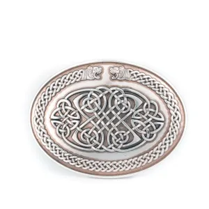 Celtic Hounds Belt Buckle
