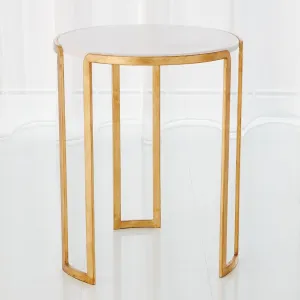 Channel Accent Table -Gold Leaf