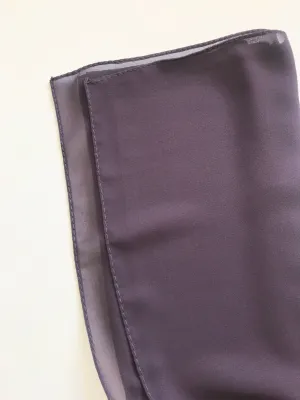 Chiffon Scarf - Rectangle (Purples)