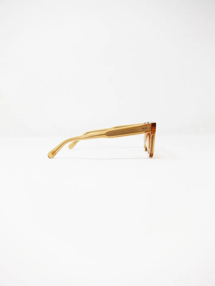 Chimi 004 Square, Peach Clear