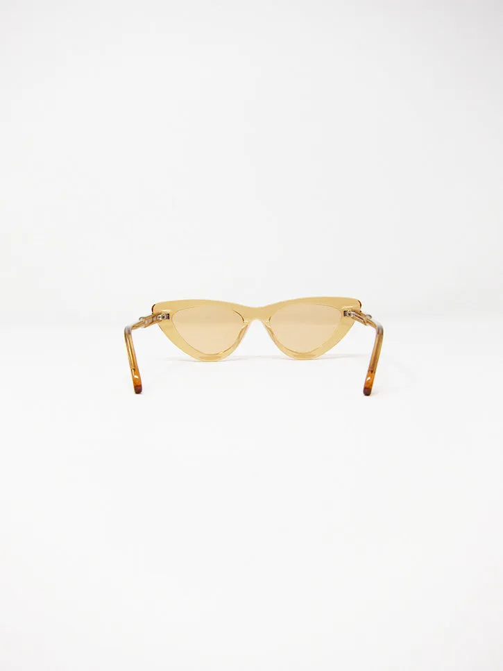 Chimi 006 Cat Eye, Peach Clear