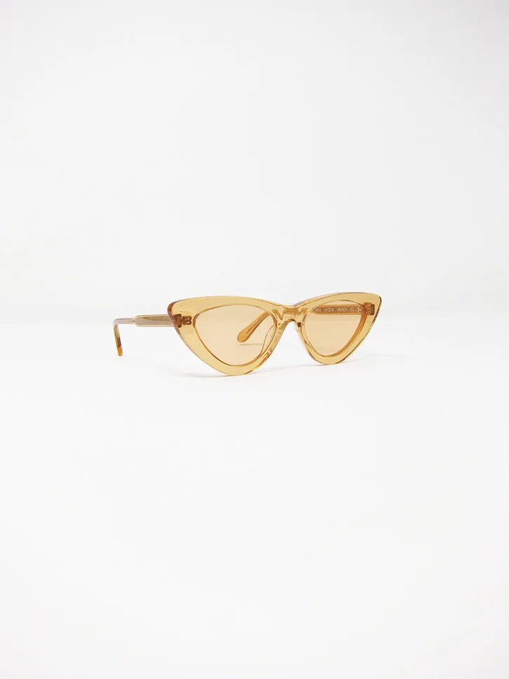 Chimi 006 Cat Eye, Peach Clear