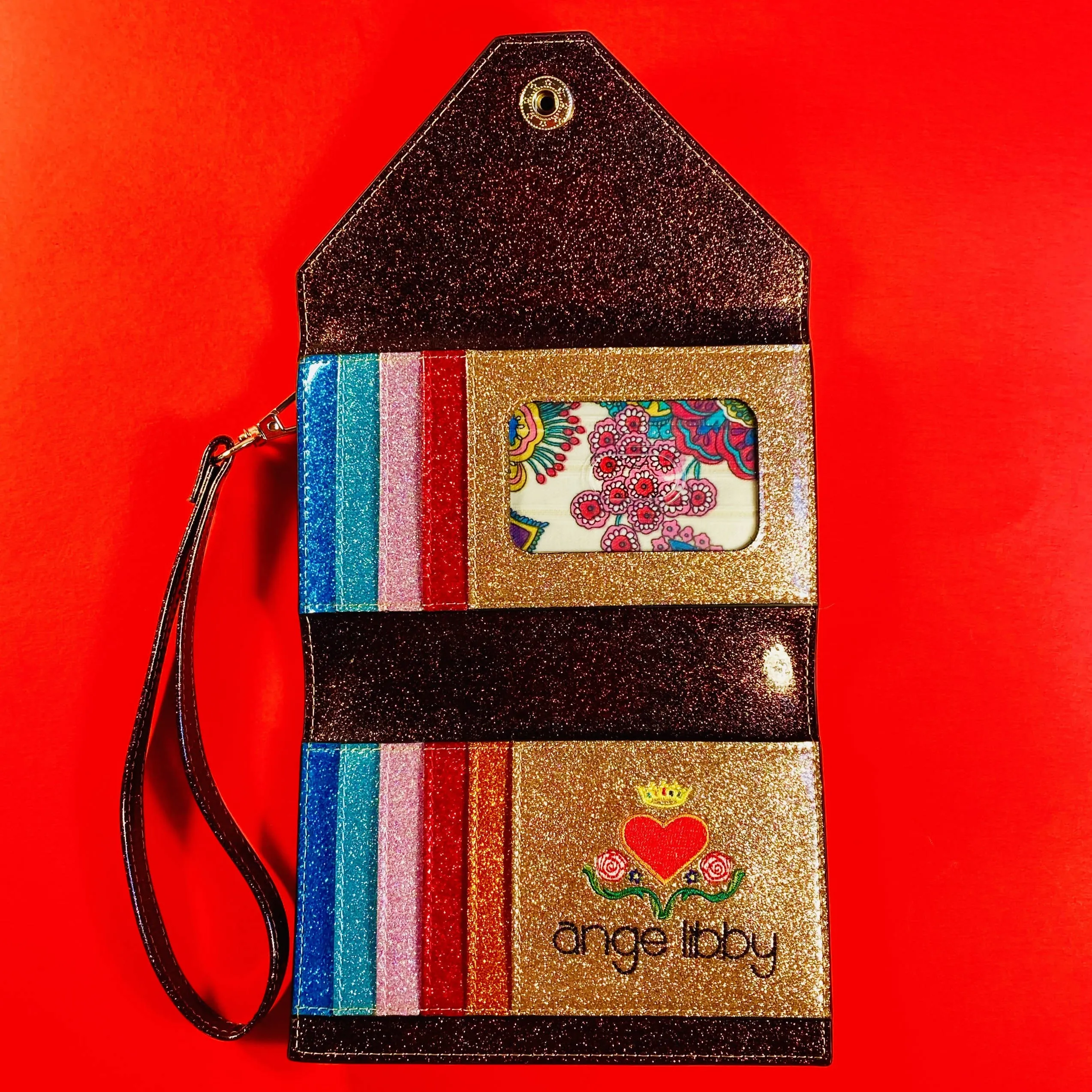 Chocolate Caramel Sparkling Wallet