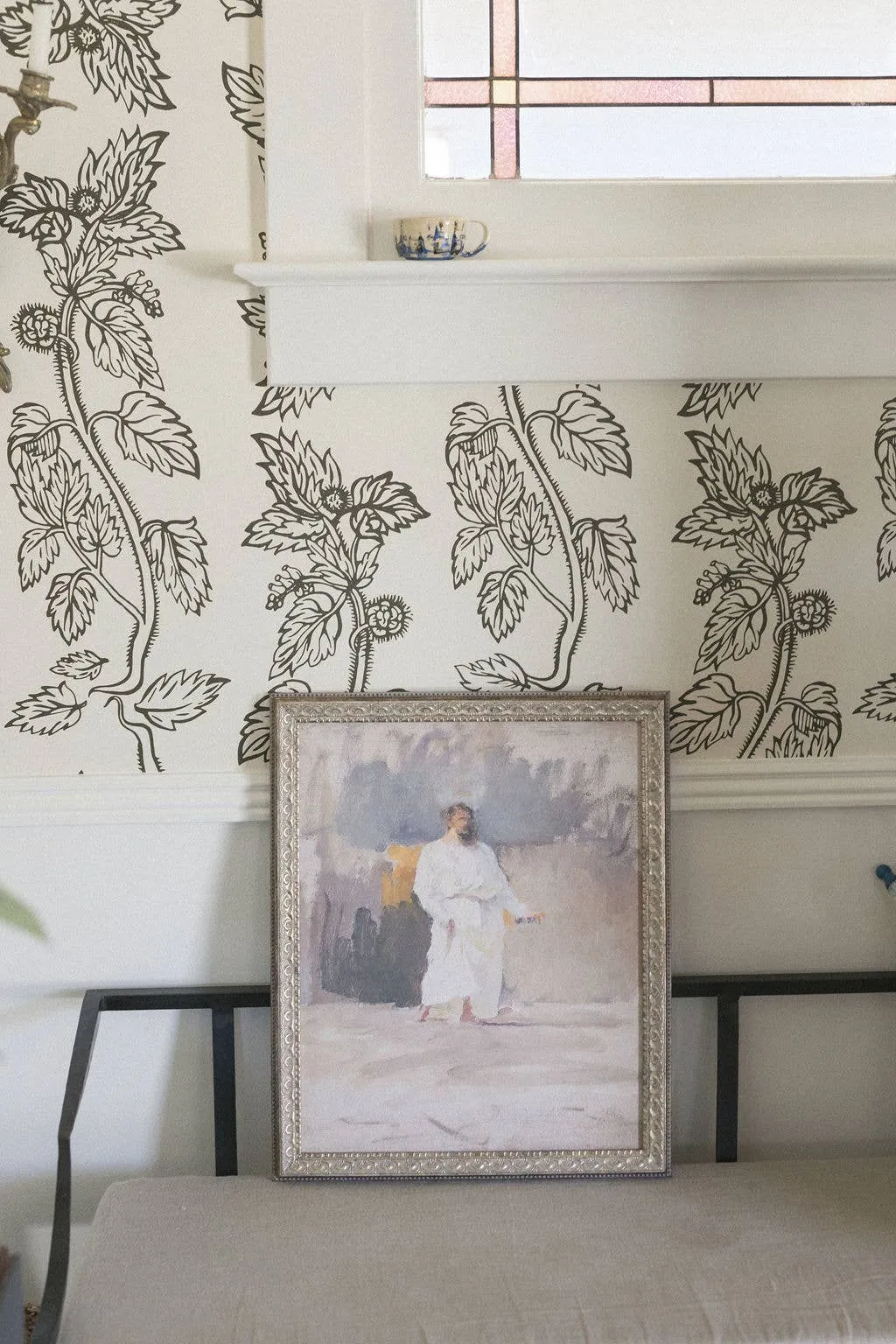 Christ Framed Antique Art