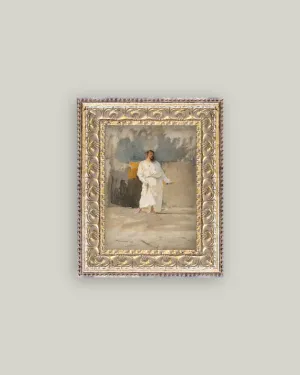 Christ Framed Antique Art