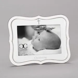 Christening Frame, 4X6, Cream