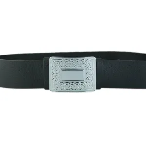 Chrome Celtic Link Buckle
