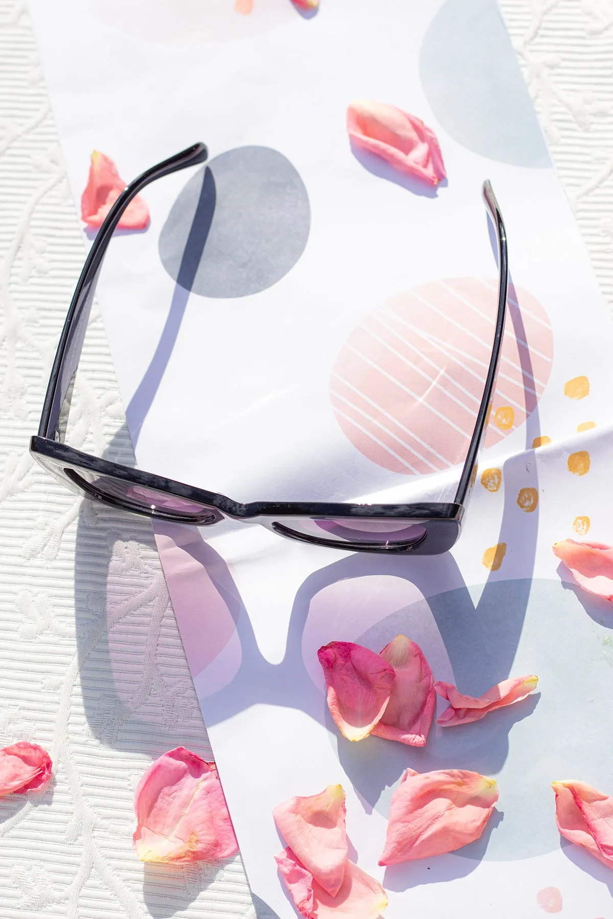 Chunky Triangle Cat Eye Sunglasses