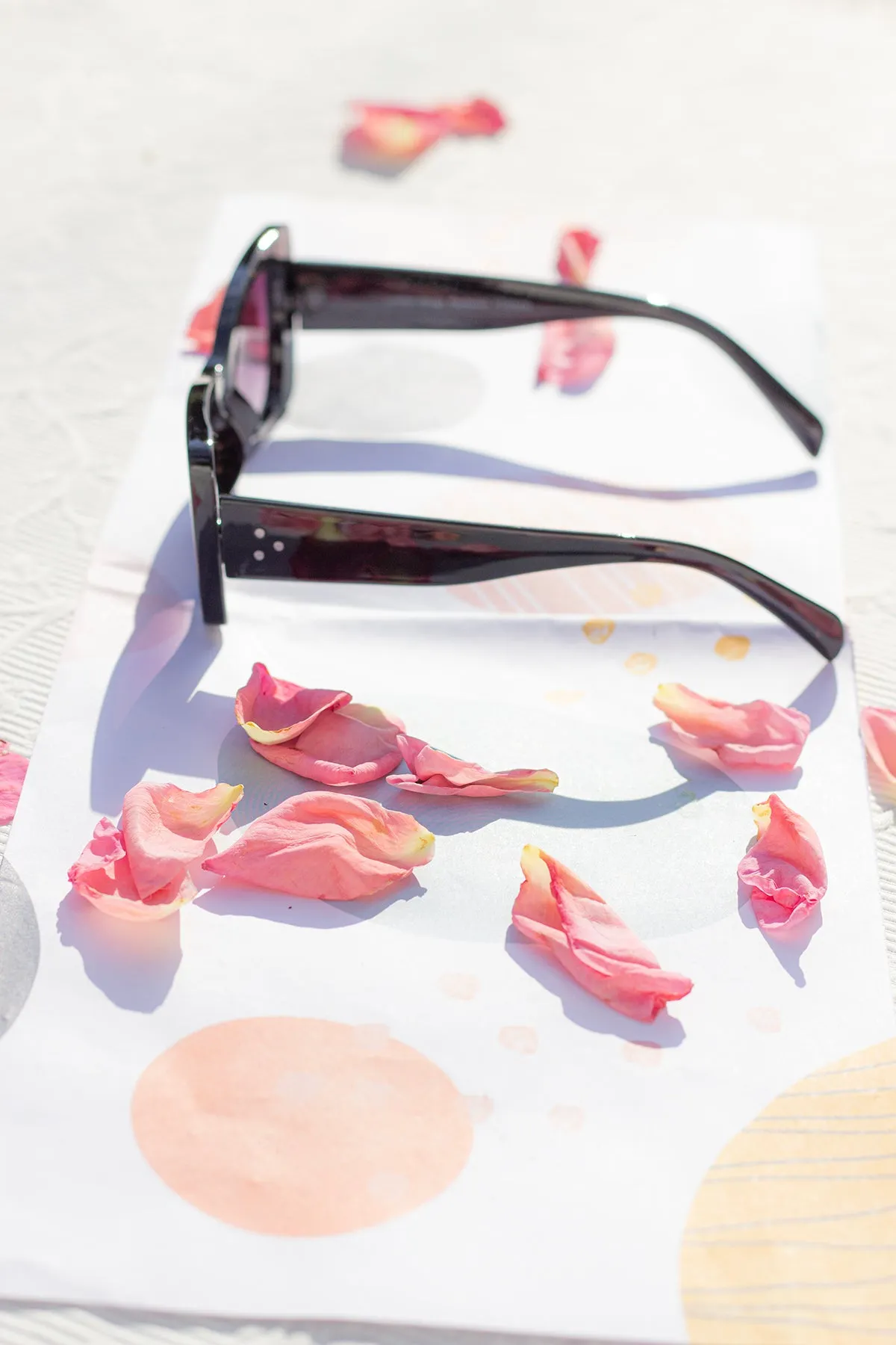Chunky Triangle Cat Eye Sunglasses