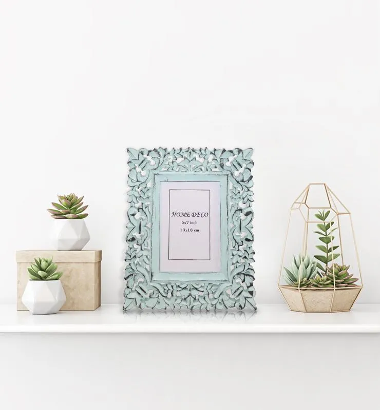 Classic Hand-Carved Picture Frame
