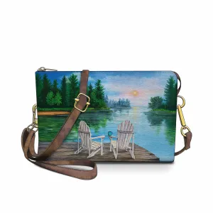 Classic Lakeside Crossbody Bag with Timeless Natural Style