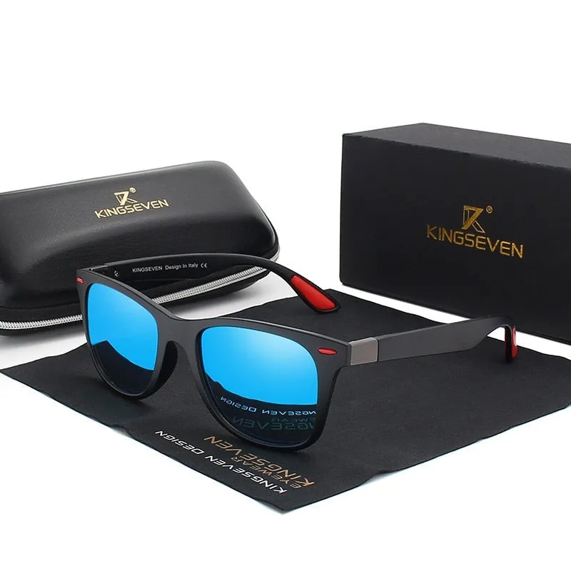 Classic Polarized   Driving Square Frame Sunglasses