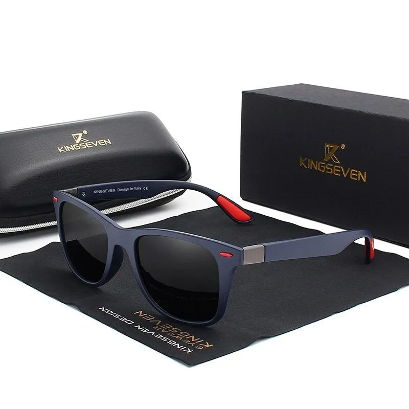 Classic Polarized   Driving Square Frame Sunglasses