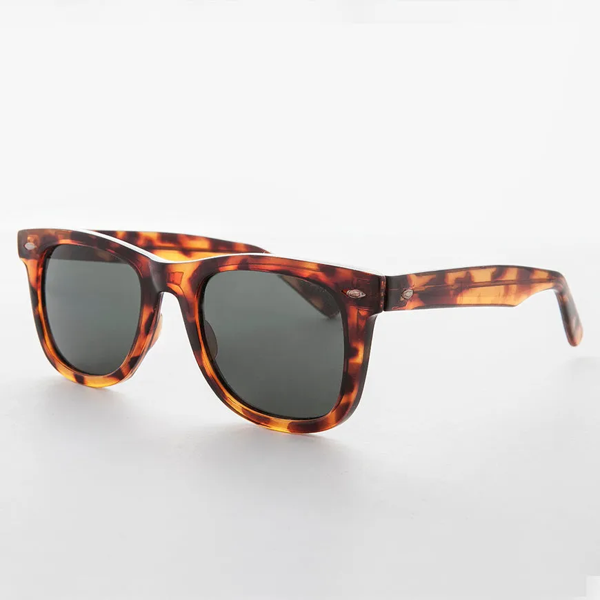 Classic Tortoiseshell Square Sunglasses - Campbell 1