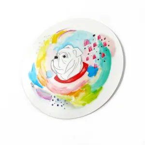 Confetti Dawg Sticker