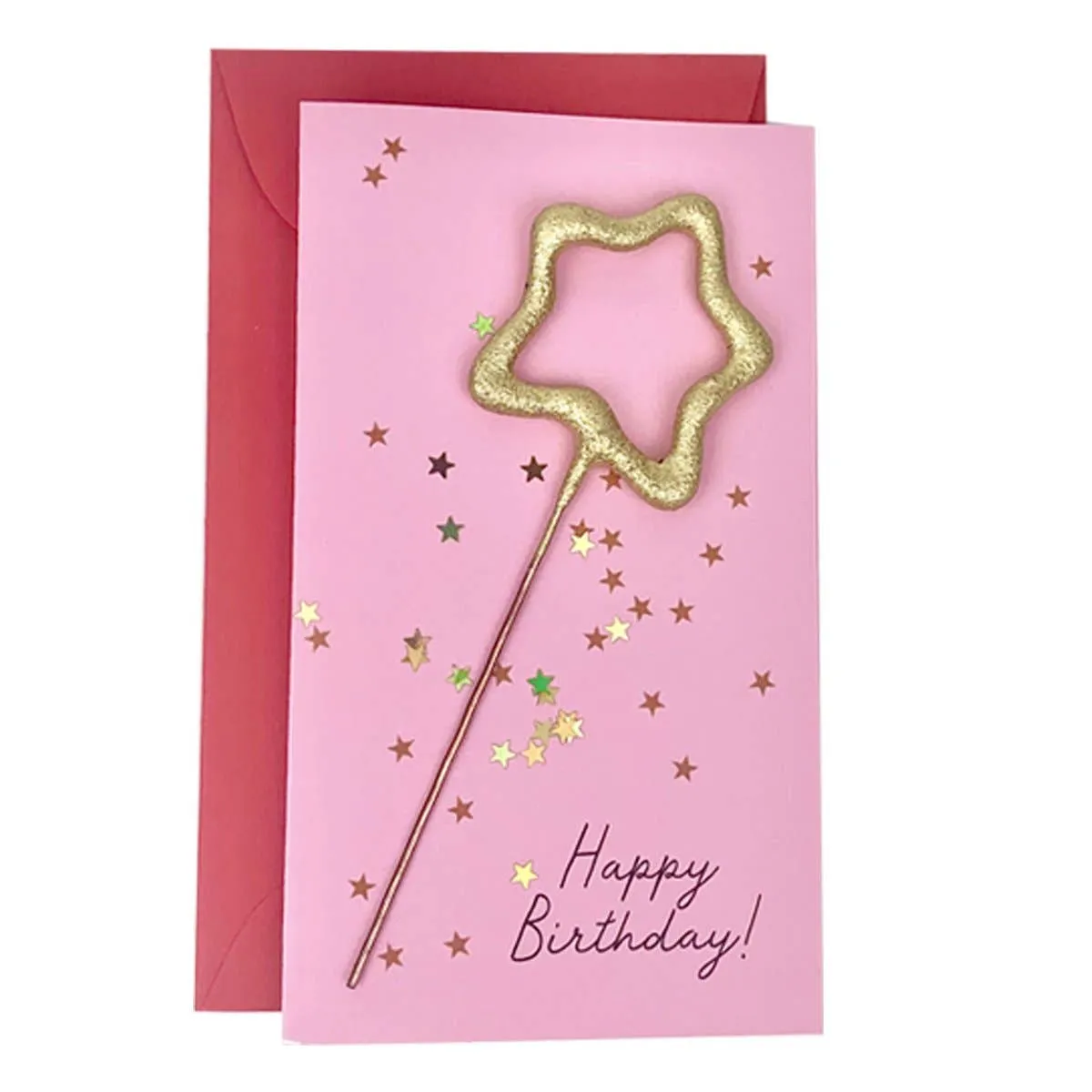 Confetti Sparkler Cards Happy Birthday!
