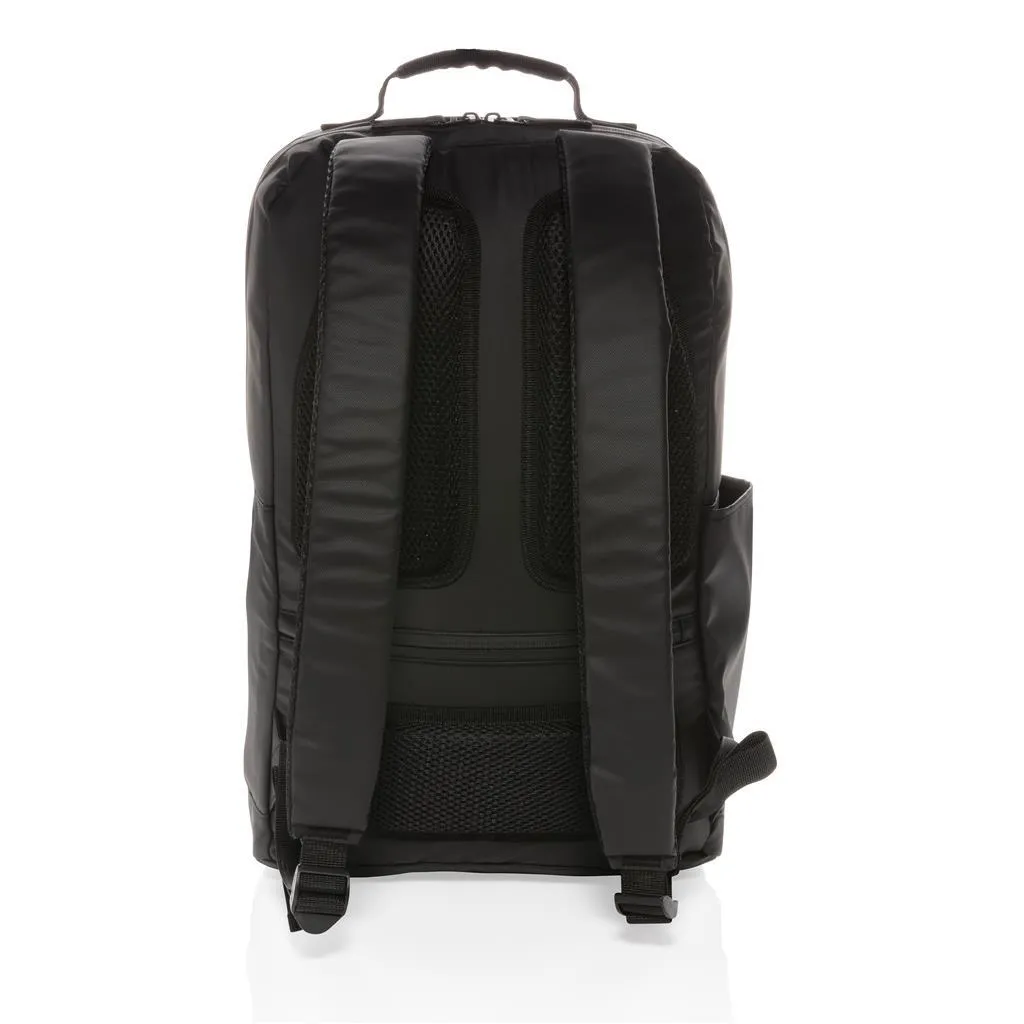 Crni moderni ruksak za 15,6" laptop bez PVC-a