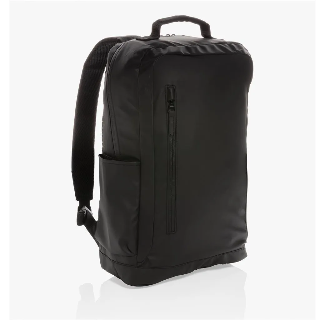 Crni moderni ruksak za 15,6" laptop bez PVC-a