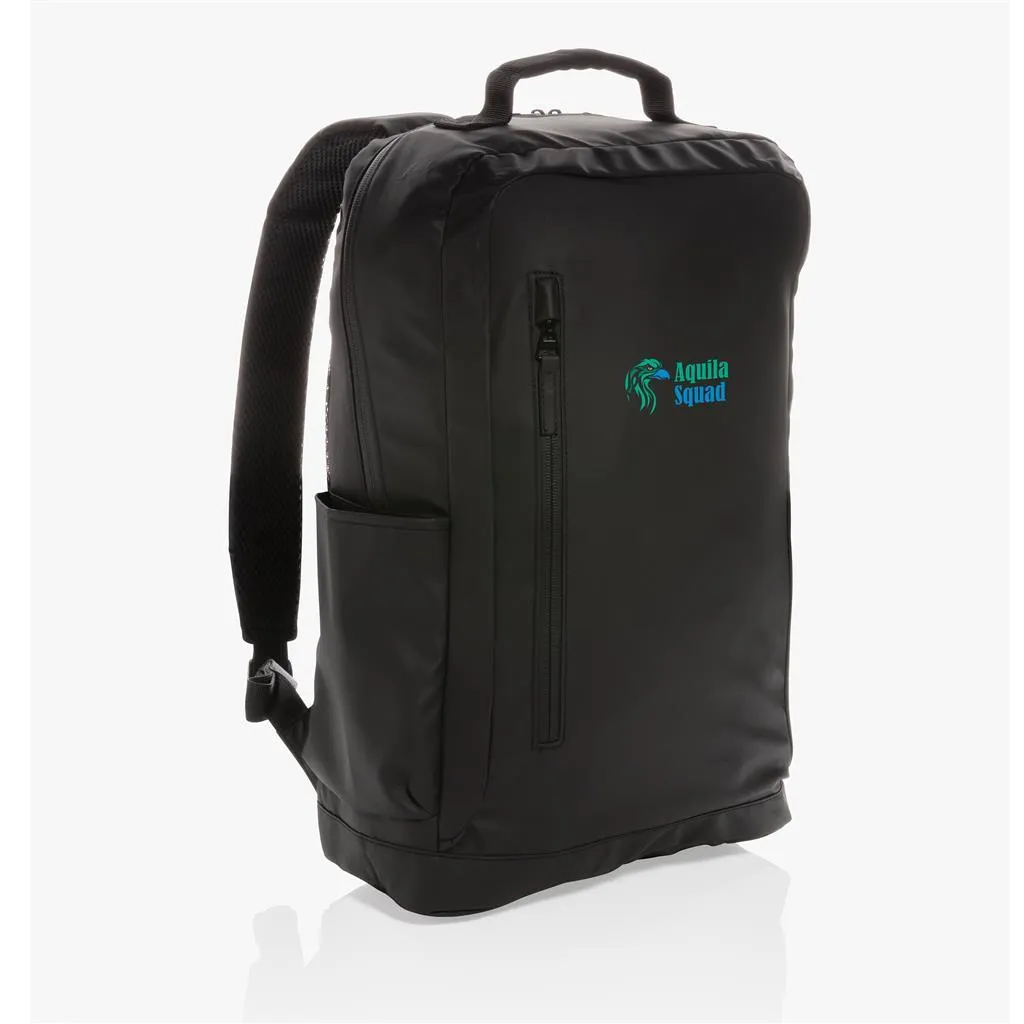 Crni moderni ruksak za 15,6" laptop bez PVC-a