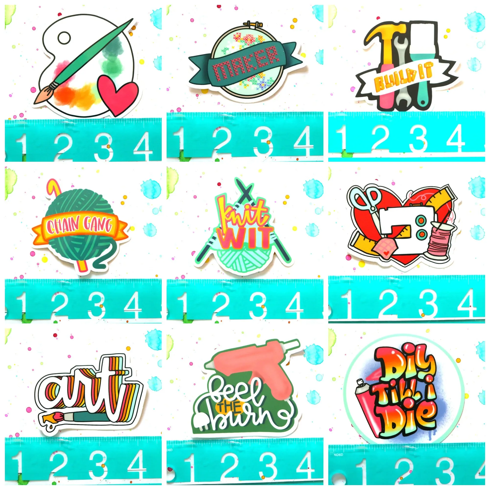Crochet Sticker