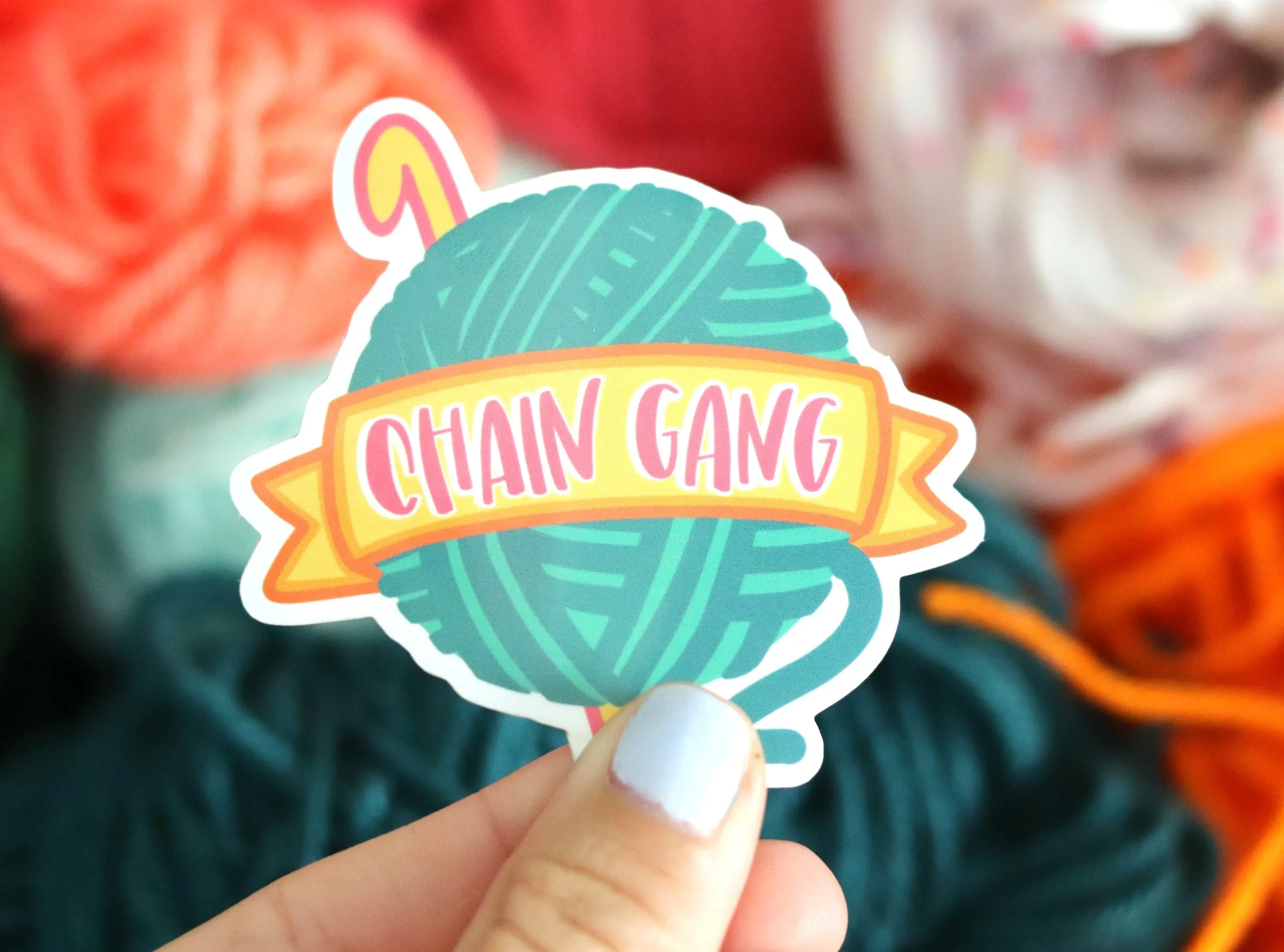 Crochet Sticker
