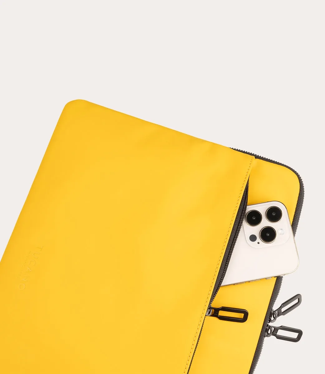 Custodia Tucano per Macbook Air 15" e Laptop fino a 14" Gommo Giallo