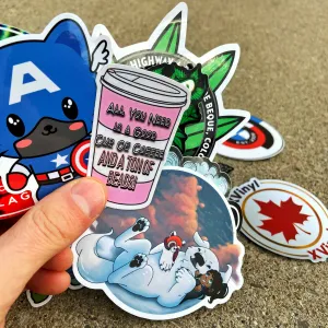 Custom Die-Cut Stickers