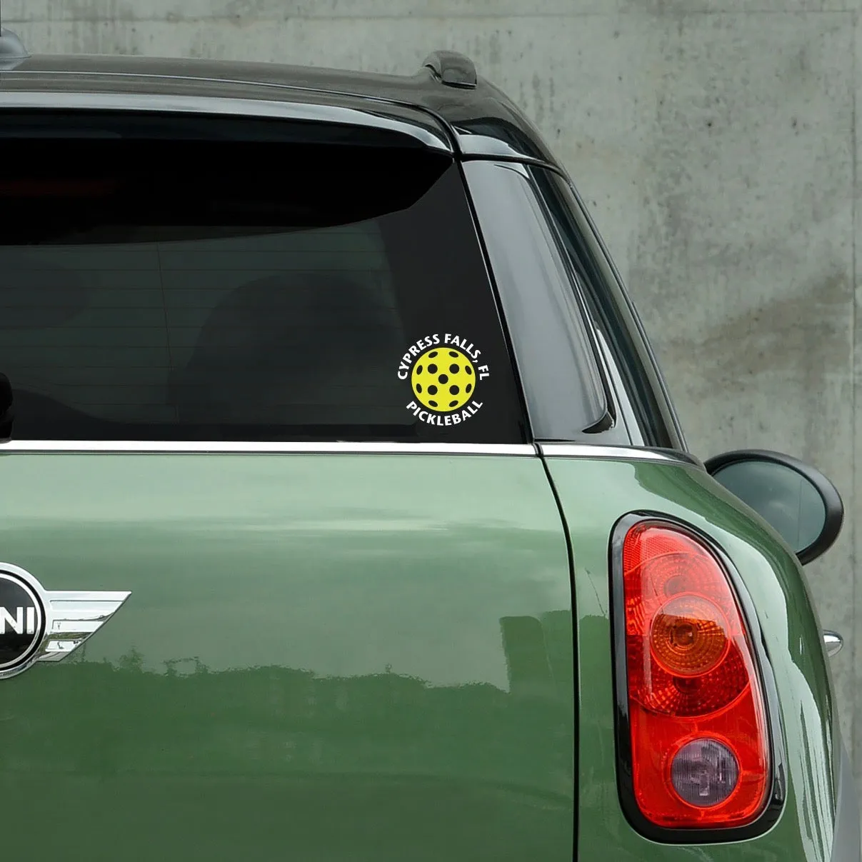 Cypress Falls Pickleball Decal - Bumper Sticker