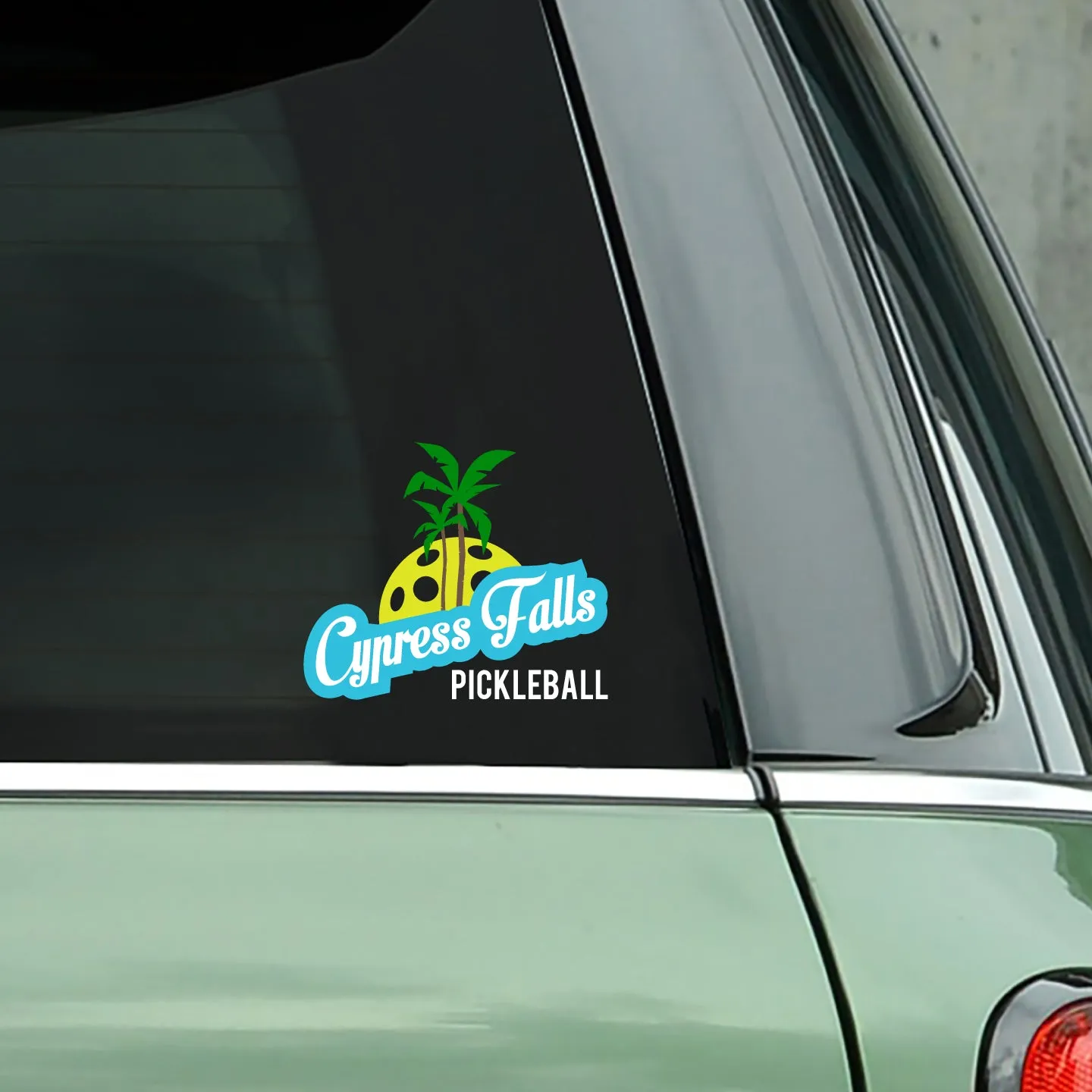 Cypress Falls Pickleball Decal - Bumper Sticker