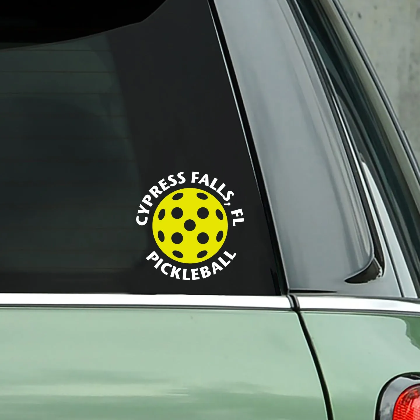 Cypress Falls Pickleball Decal - Bumper Sticker
