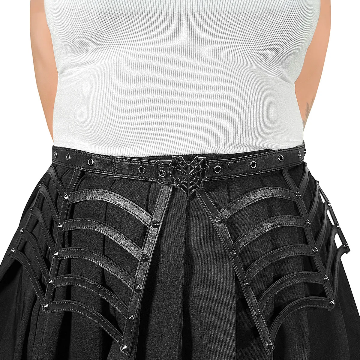 DA-315 SPIDERWEB CUTOUT BELT ✰ PRE ORDER ✰