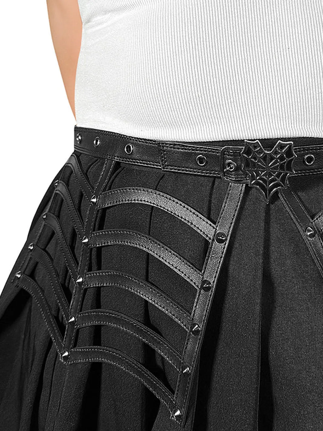 DA-315 SPIDERWEB CUTOUT BELT ✰ PRE ORDER ✰
