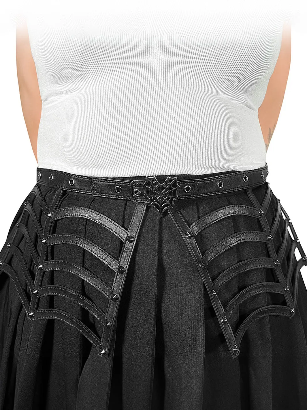 DA-315 SPIDERWEB CUTOUT BELT ✰ PRE ORDER ✰