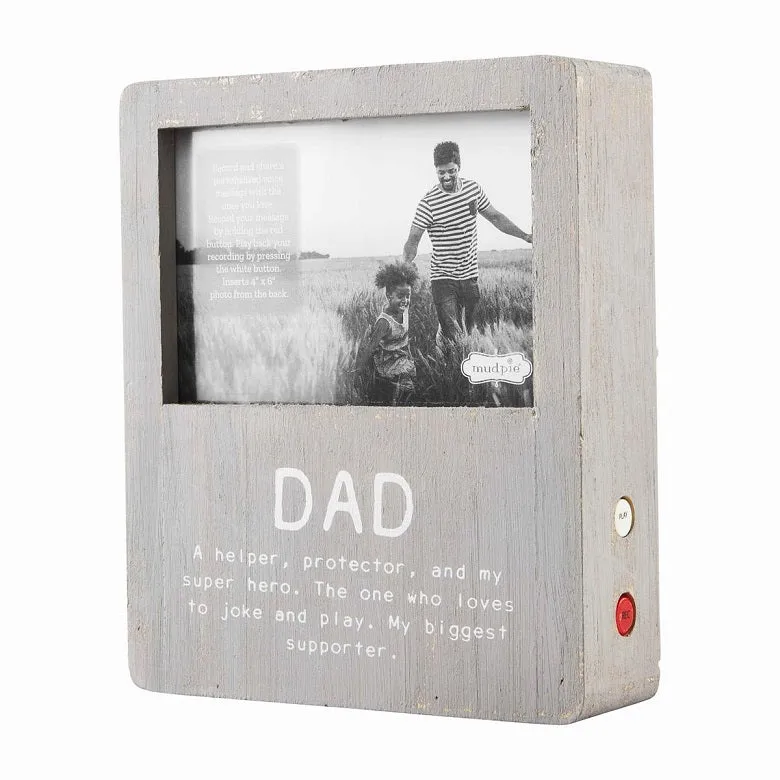 Dad Voice Recorder Block Frame