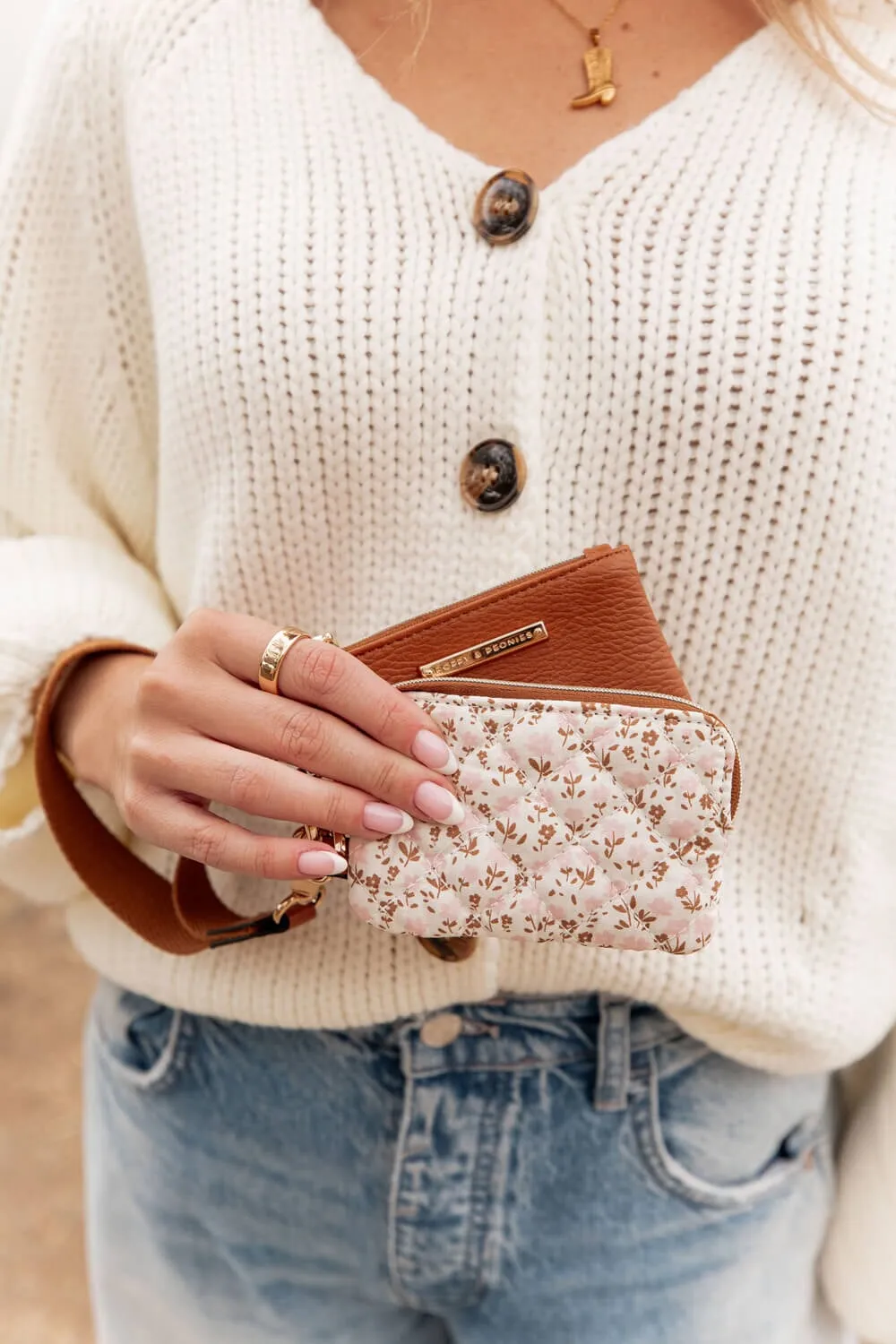 Daily Duo Brown Floral