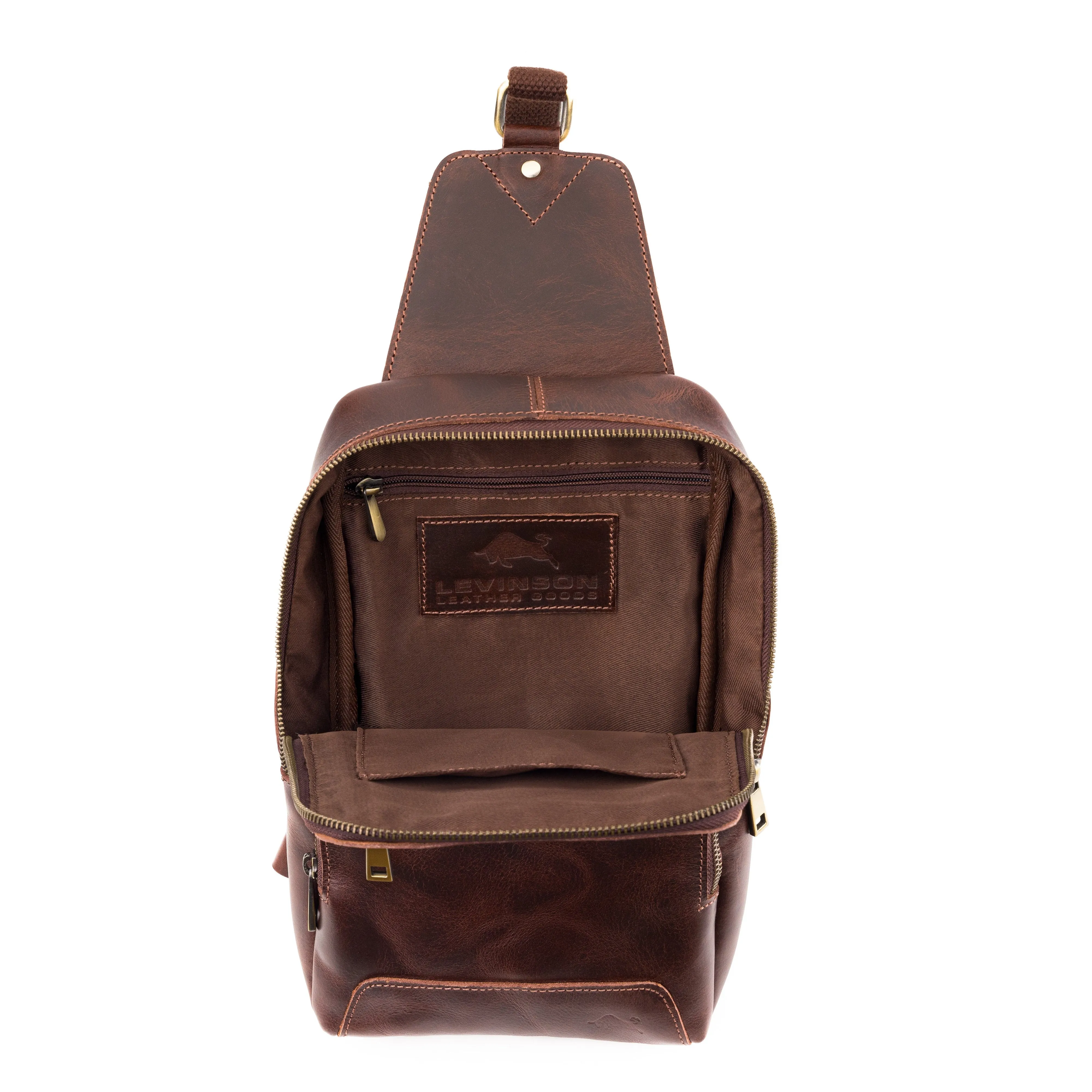 Daily Vintage Buffalo Leather Sling Bag