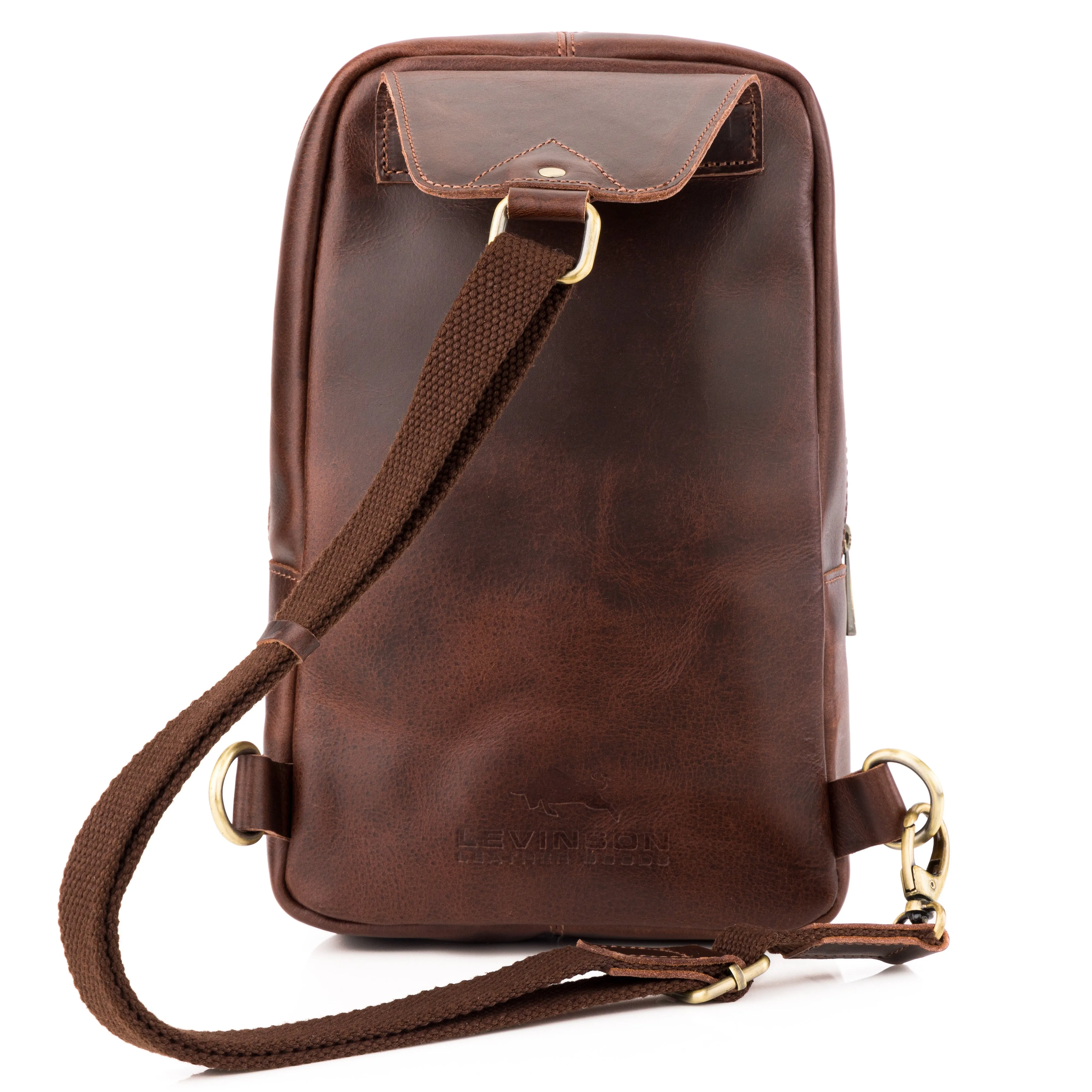 Daily Vintage Buffalo Leather Sling Bag