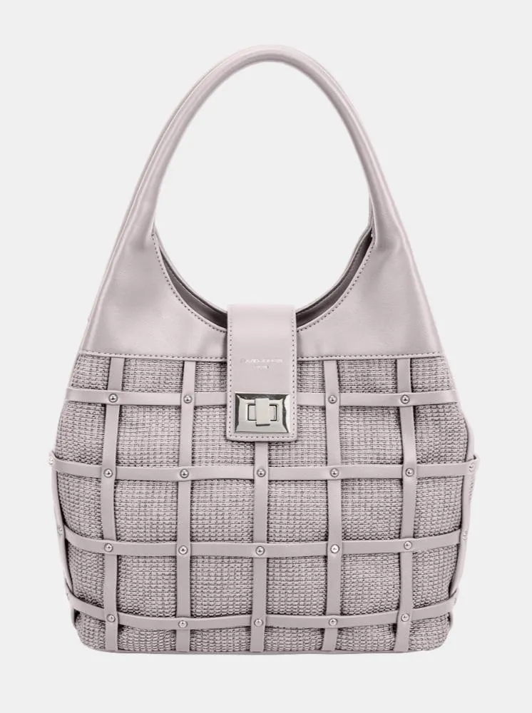 David Jones Rivet Decor Handbag