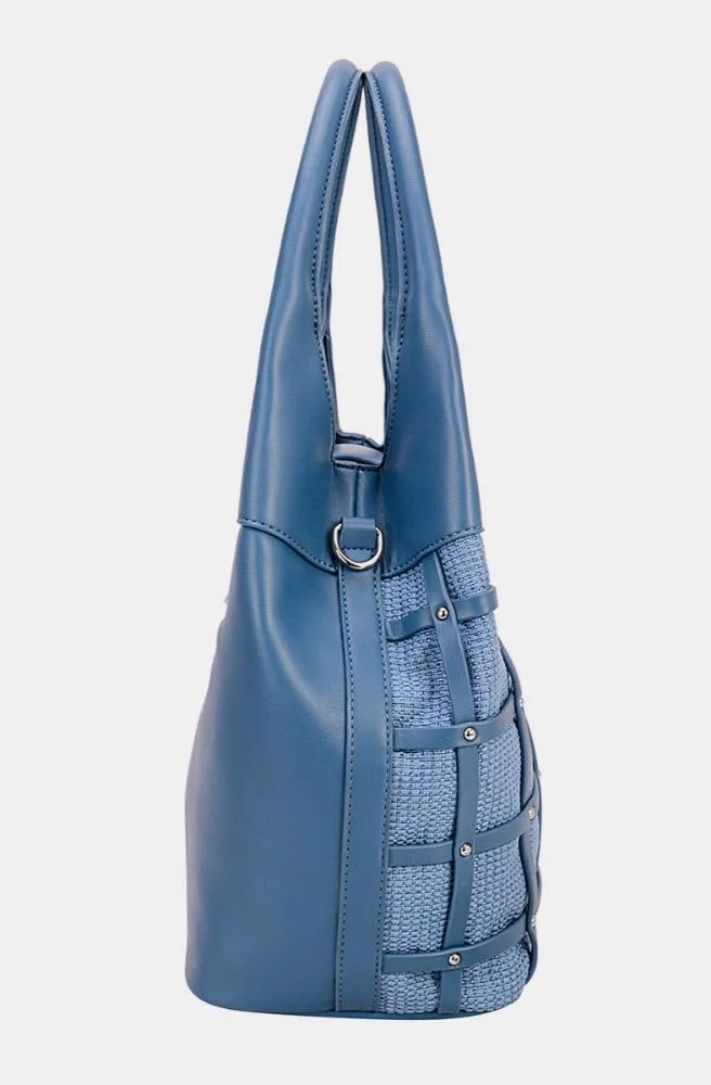 David Jones Rivet Decor Handbag