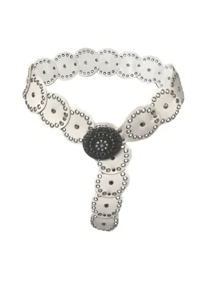 DEAD STOCK WHITE DISC BELT