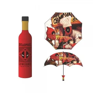 Deadpool Chimichanga Bottle Umbrella